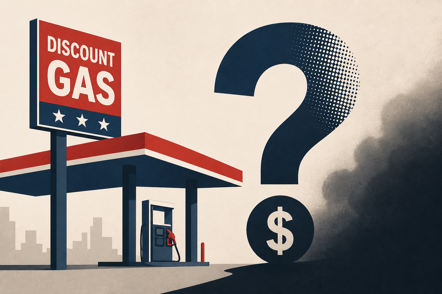 Trump-promoted discount gas stations fuel a mystery and questions