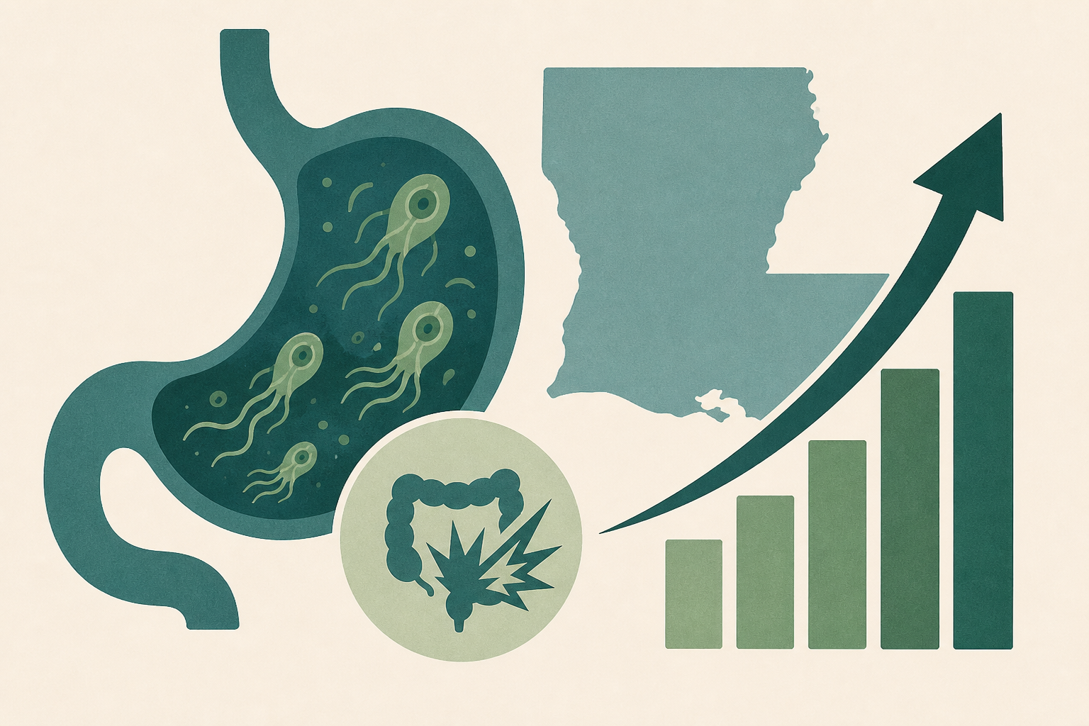 Parasitic stomach illness that can cause explosive diarrhea rises in Louisiana