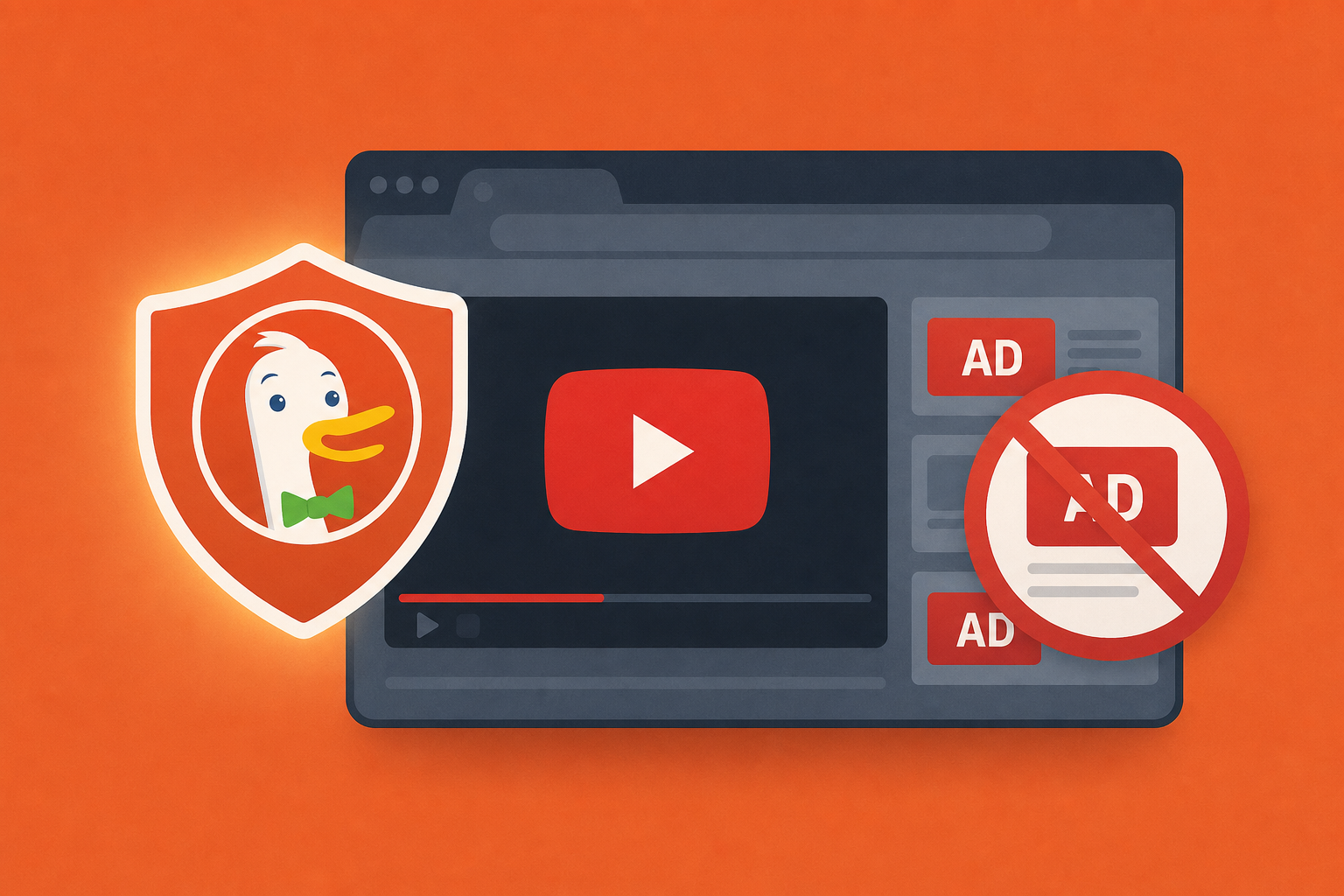 DuckDuckGo's Browser Now Blocks YouTube Ads for Free