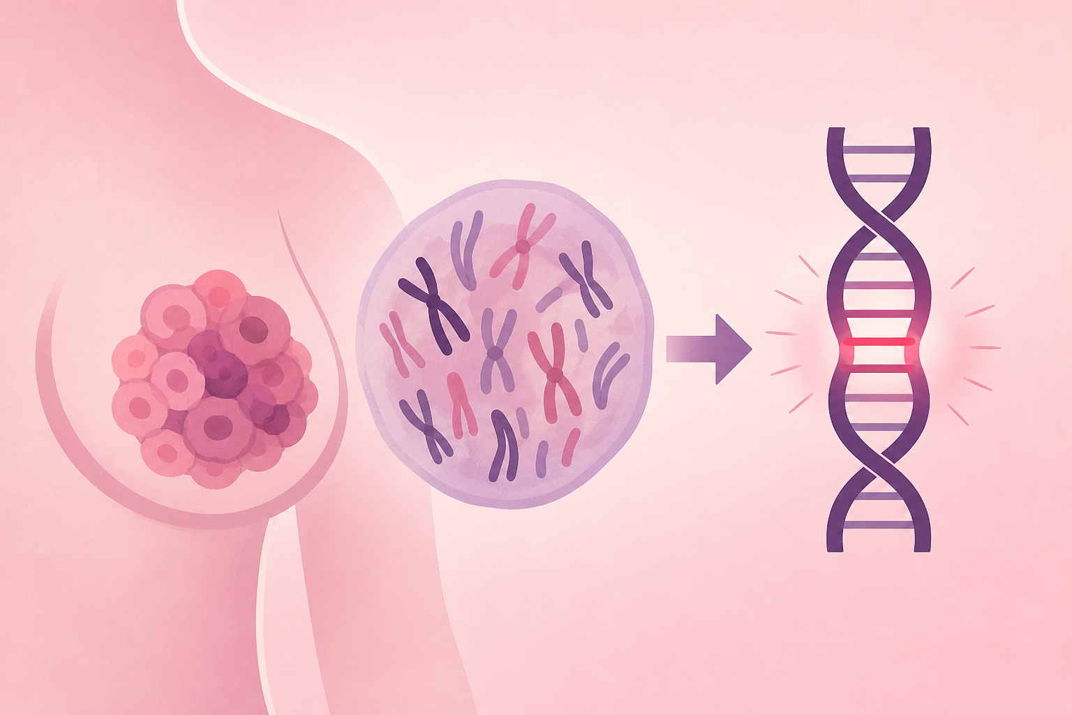 Aneuploidy selects for the acquisition of driver genes in breast cancer