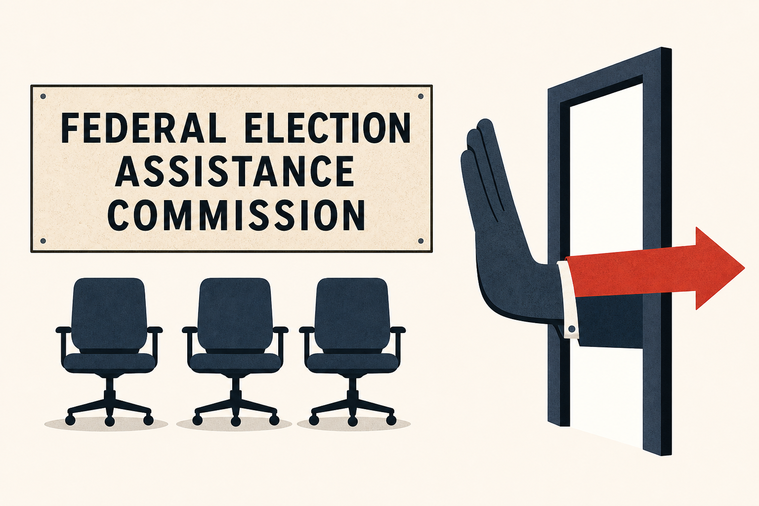 Trump Pushes Out Last Federal Election Assistance Commission Members