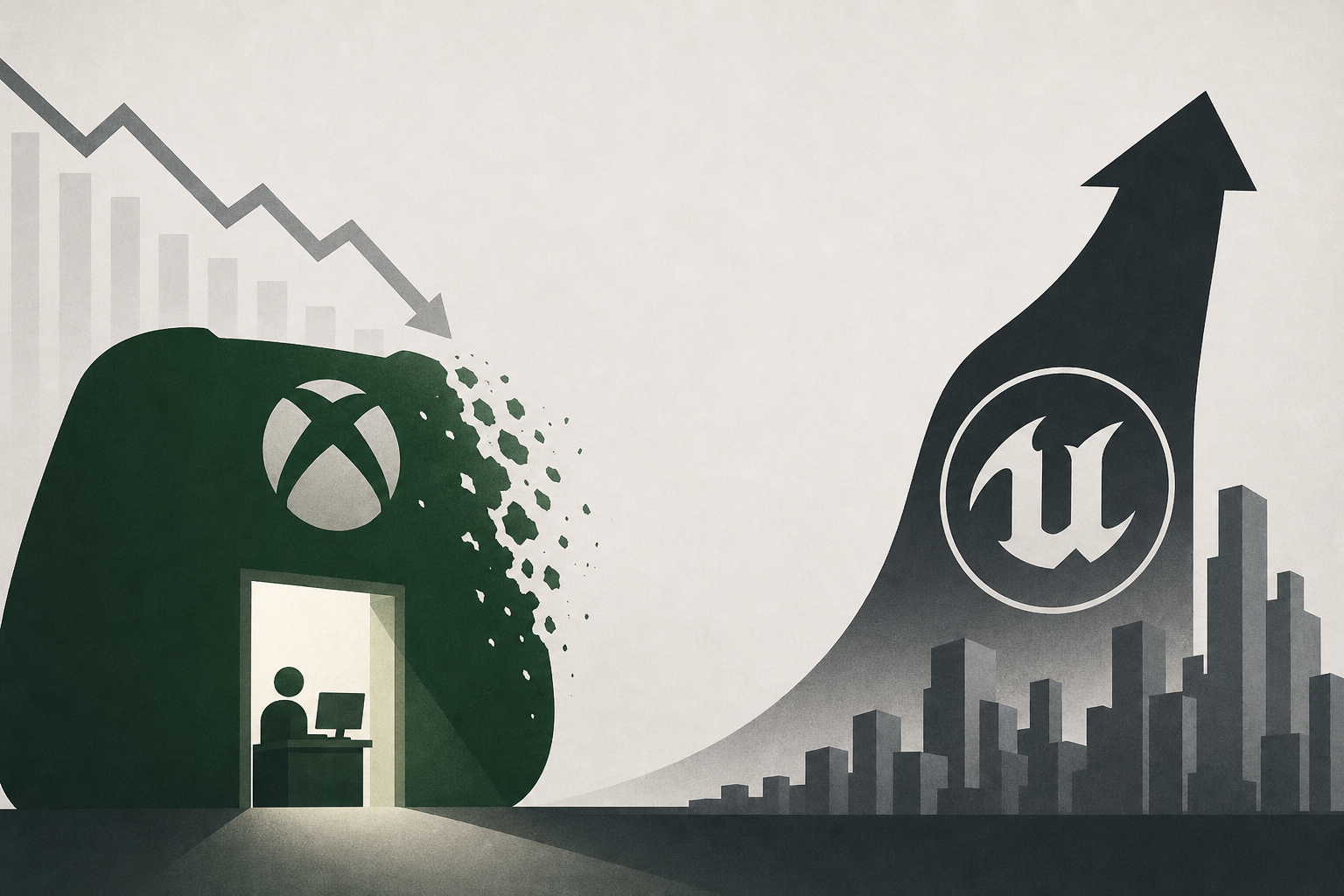 Xbox Layoffs Reduce id Tech Engine Team to 1 Developer, As Unreal Engine Dominance Is Set To Grip The Industry