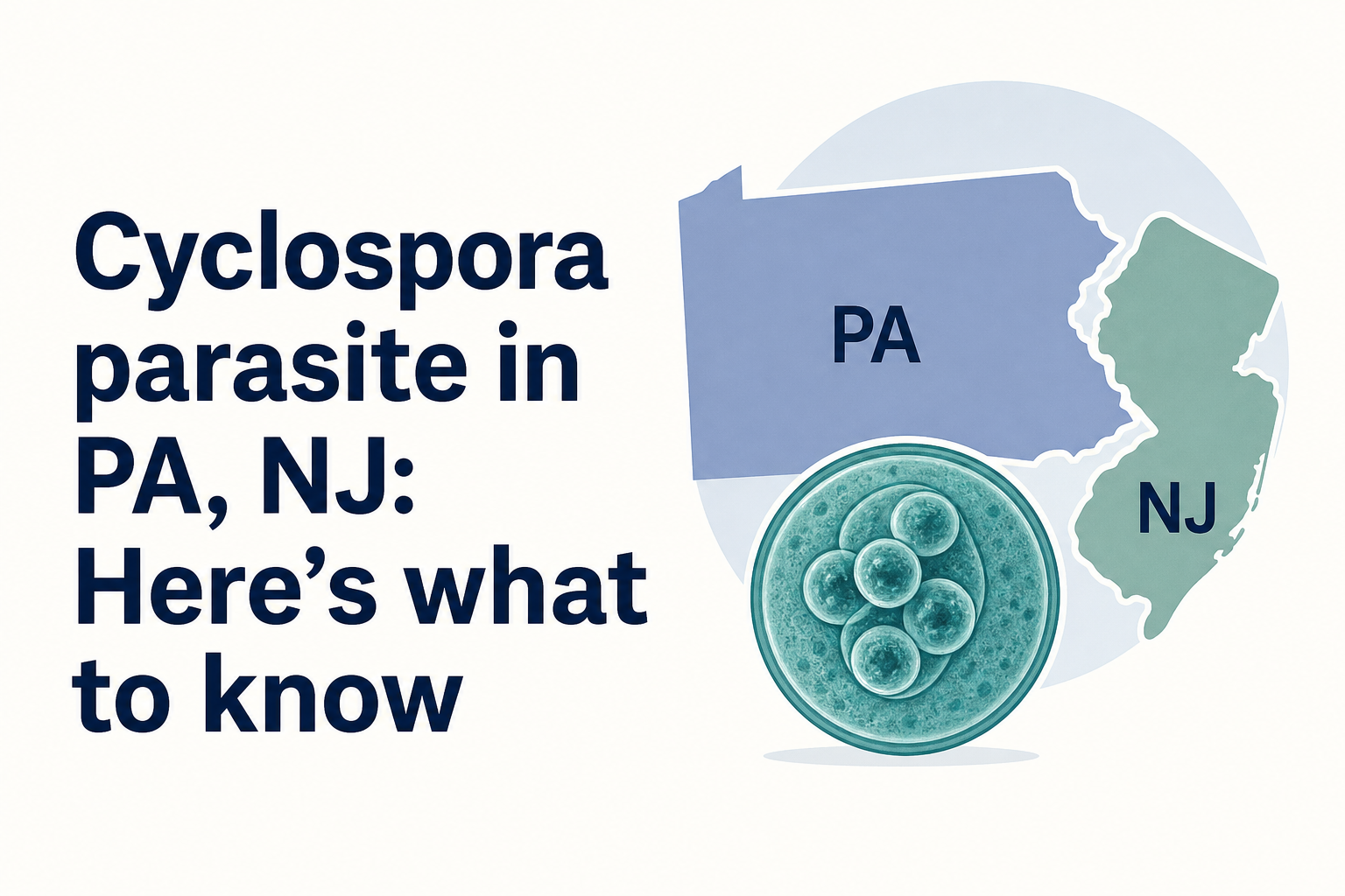 Cyclospora parasite in PA, NJ: Here’s what to know