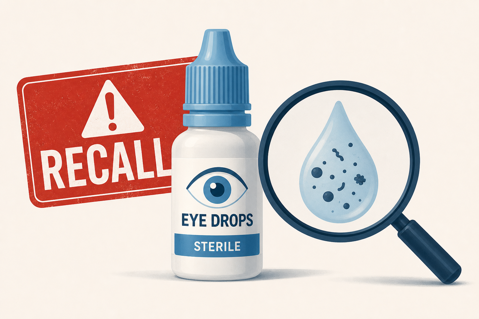 FDA recalls millions of bottles of eye drops over possible 'foreign substance'
