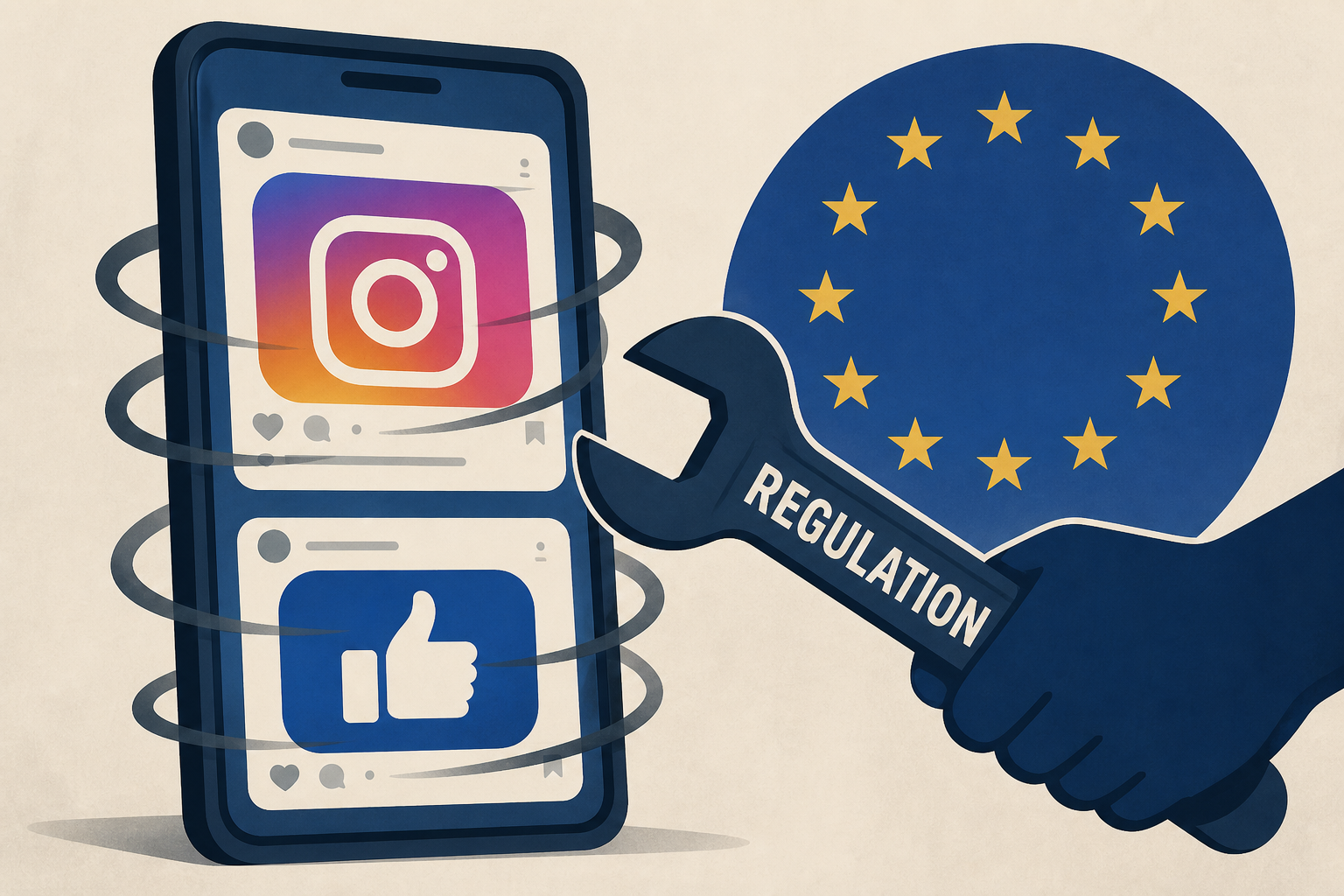 Meta Ordered by E.U. to Alter ‘Addictive Design’ of Instagram and Facebook