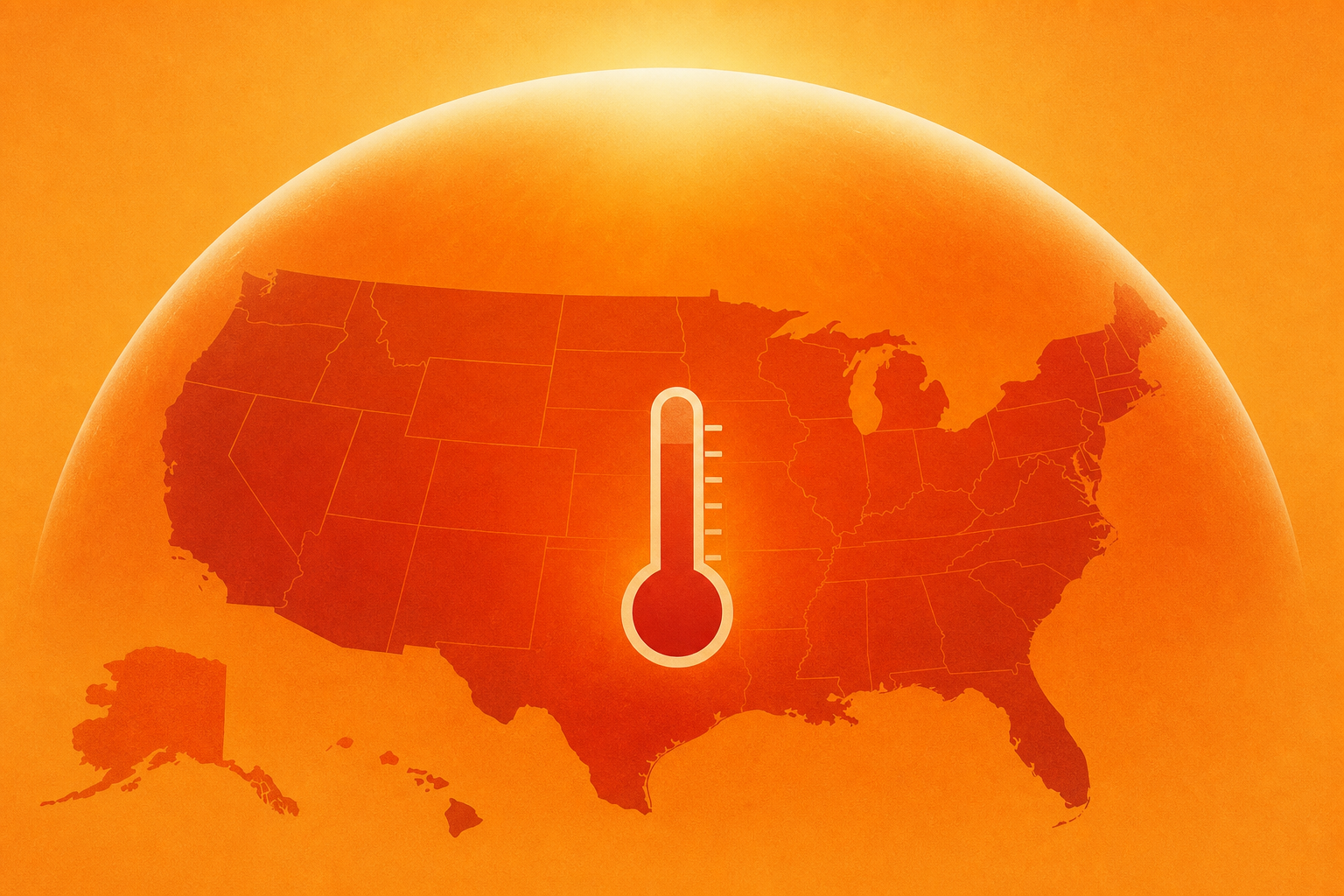 Much of America is about to swelter under climate-fueled heat dome