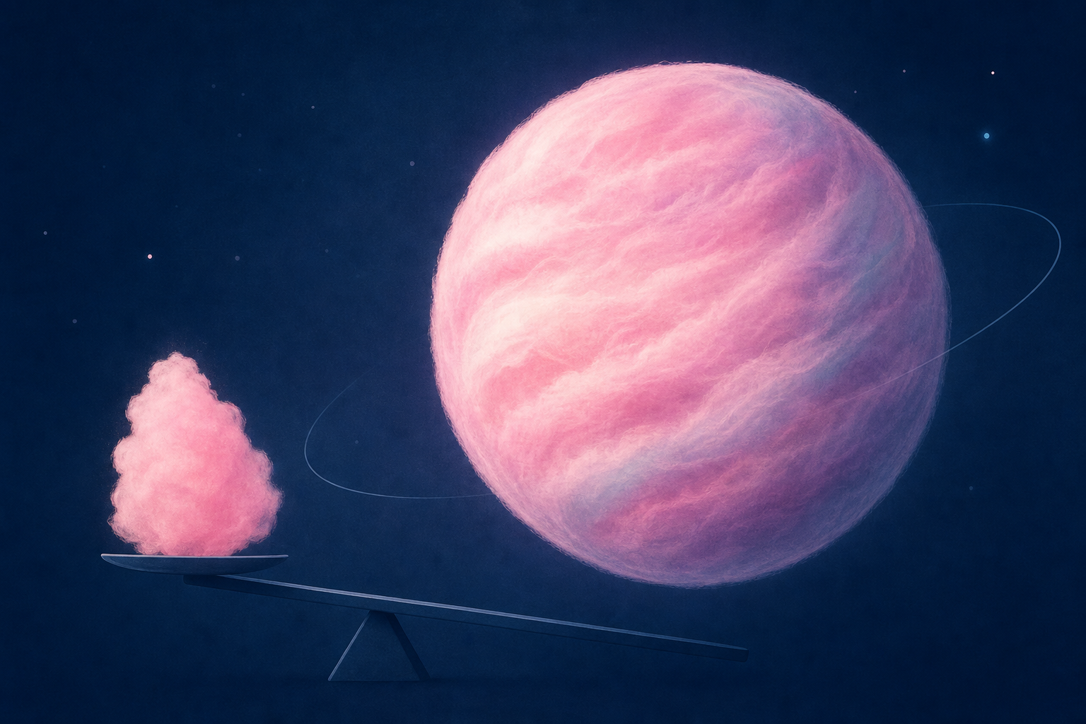 Scientists find gigantic 'super-puff' planets lighter than candy floss