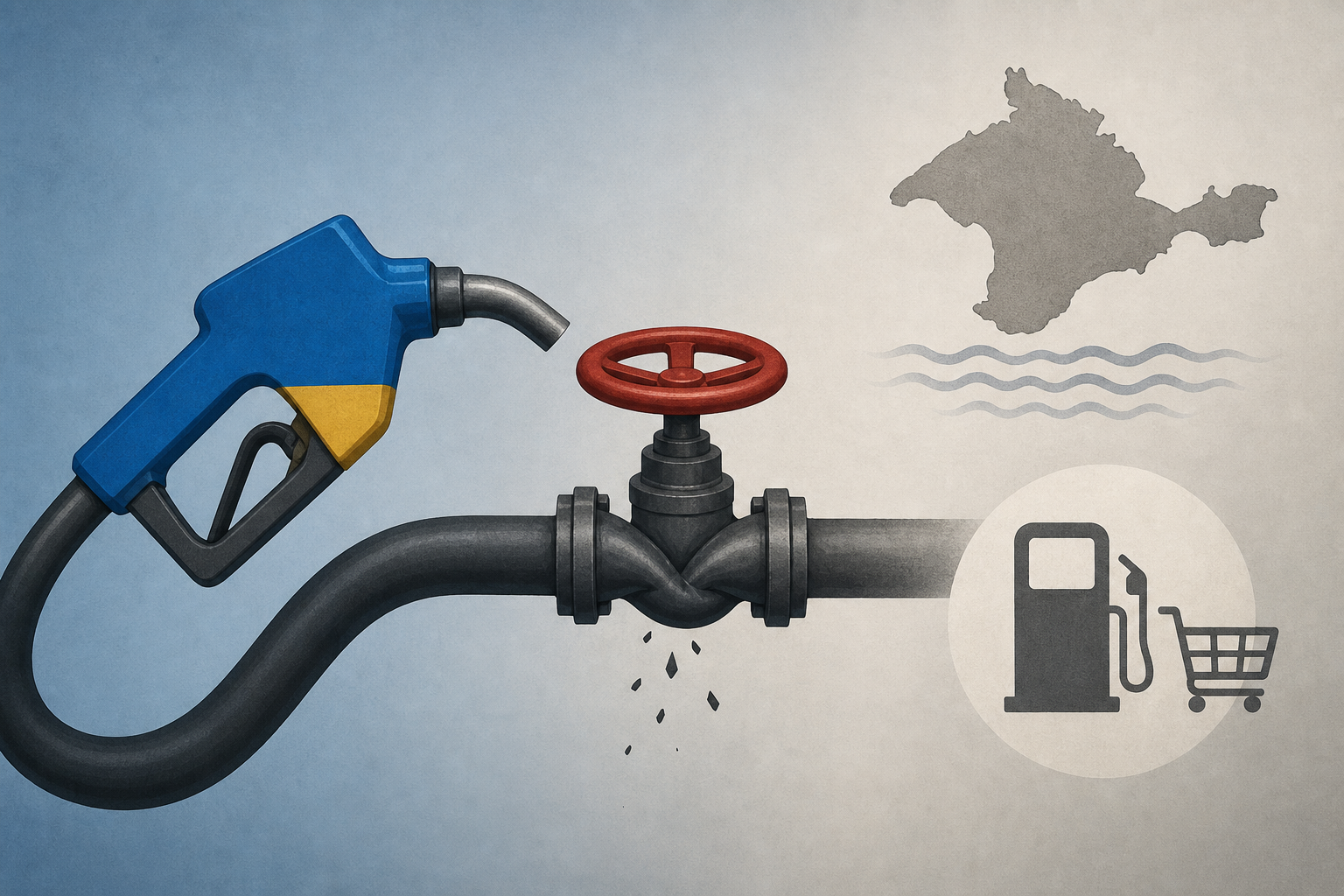 Ukraine chokes fuel to Crimea, Russian consumers, targeting military supply