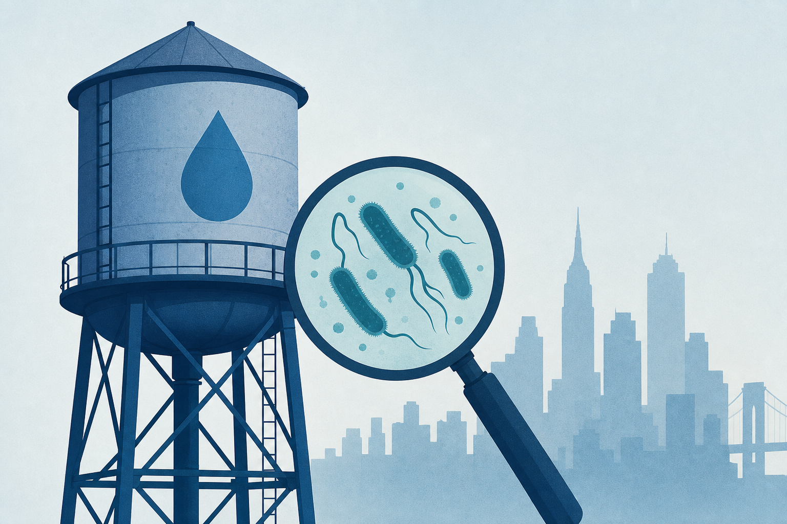 Legionnaires' outbreak hits New York as officials rush to test water towers