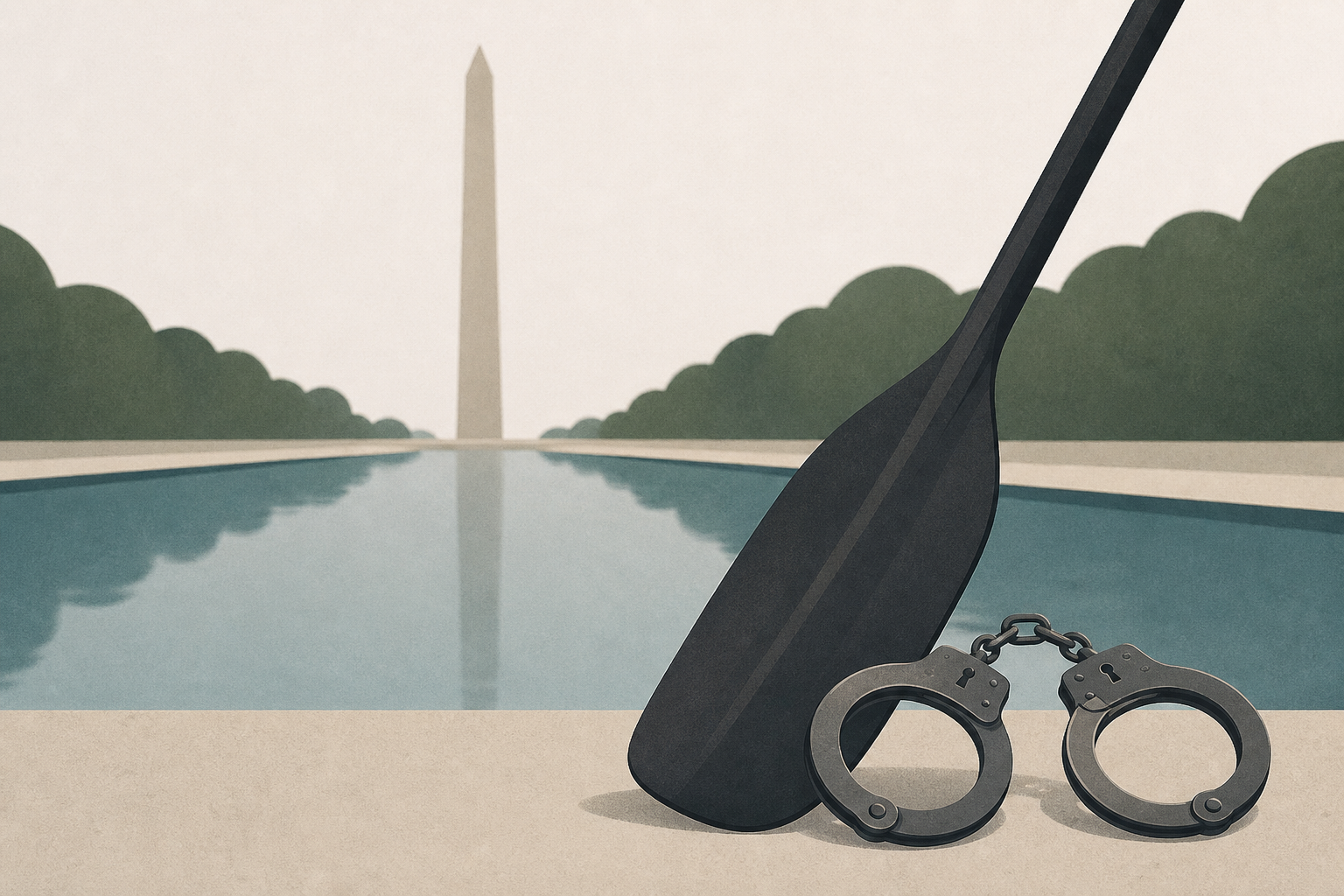 3 More Join Olympic Canoeist as Reflecting Pool Arrestees