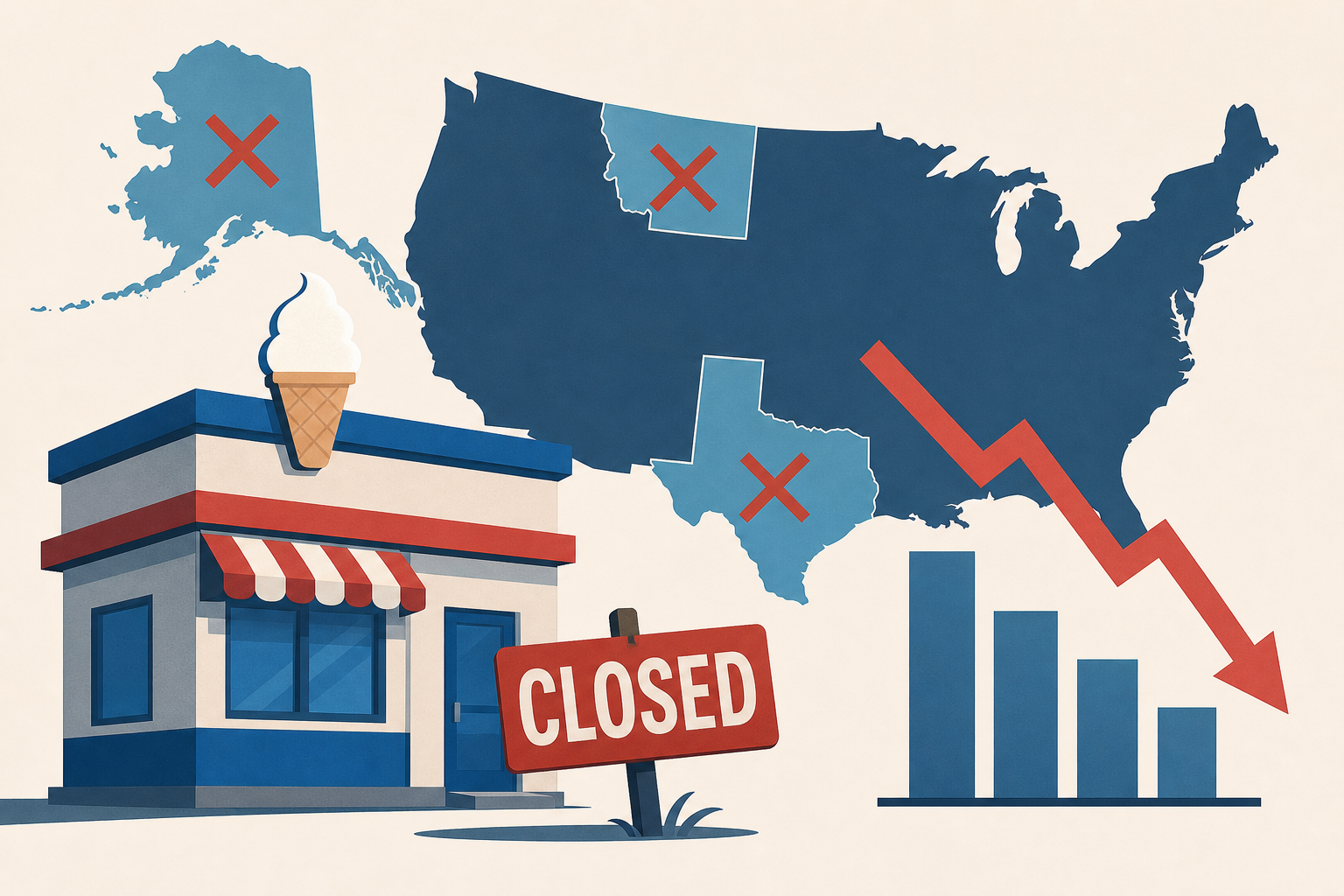 Dairy Queen closes dozens of locations in Alaska, Montana, Texas