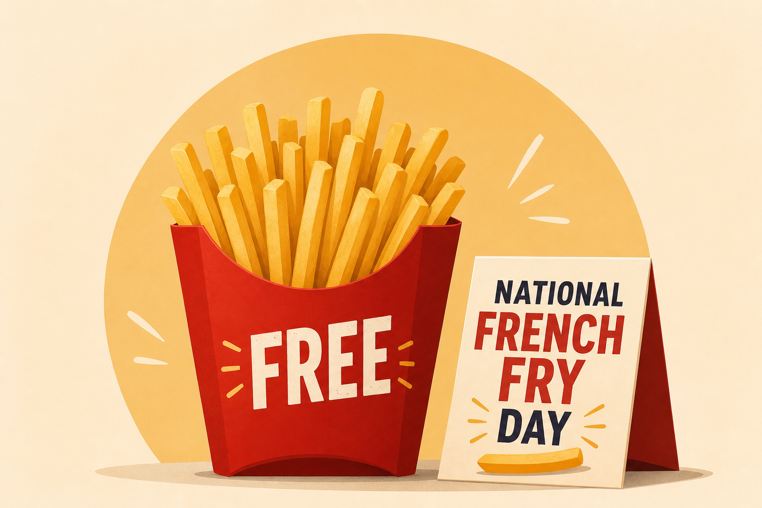 Where to Find Free French Fries for National French Fry Day