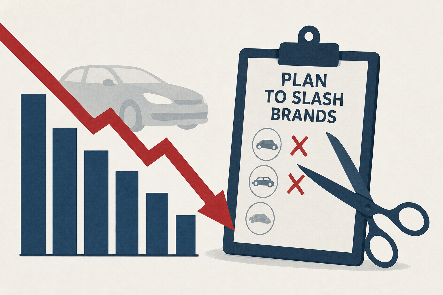 Volkswagen sales plunge as German automaker lays out plan to slash number of brands