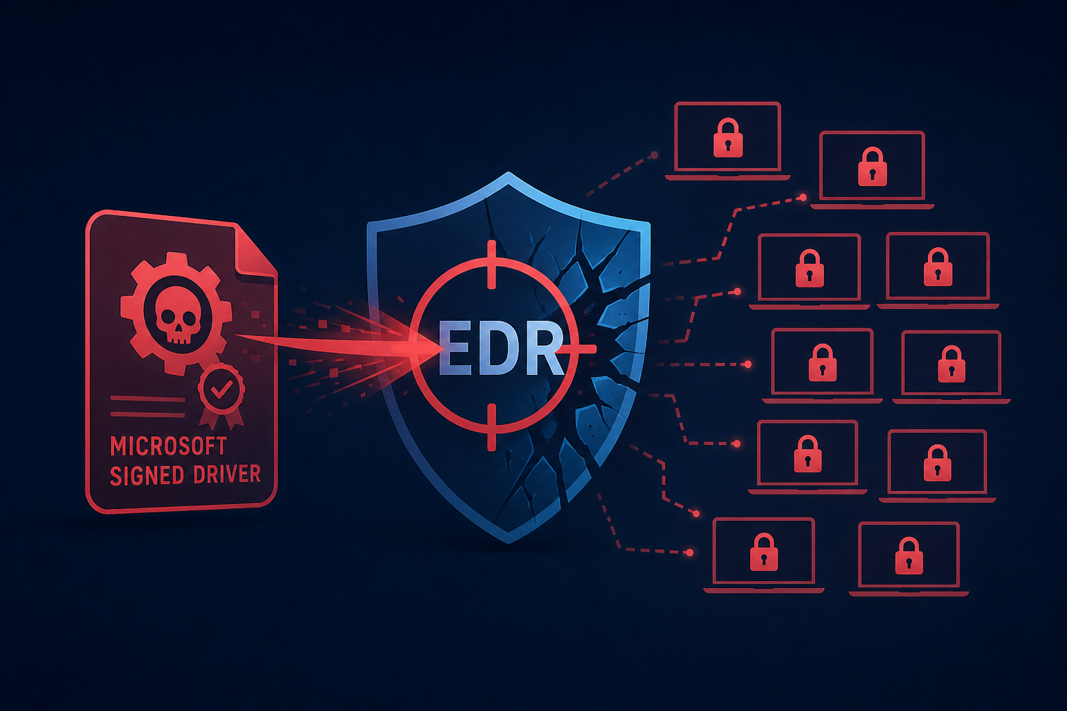 Ransomware Used Microsoft-Signed Malicious Driver to Kill EDR: 10 Hosts Hit Before Encryption