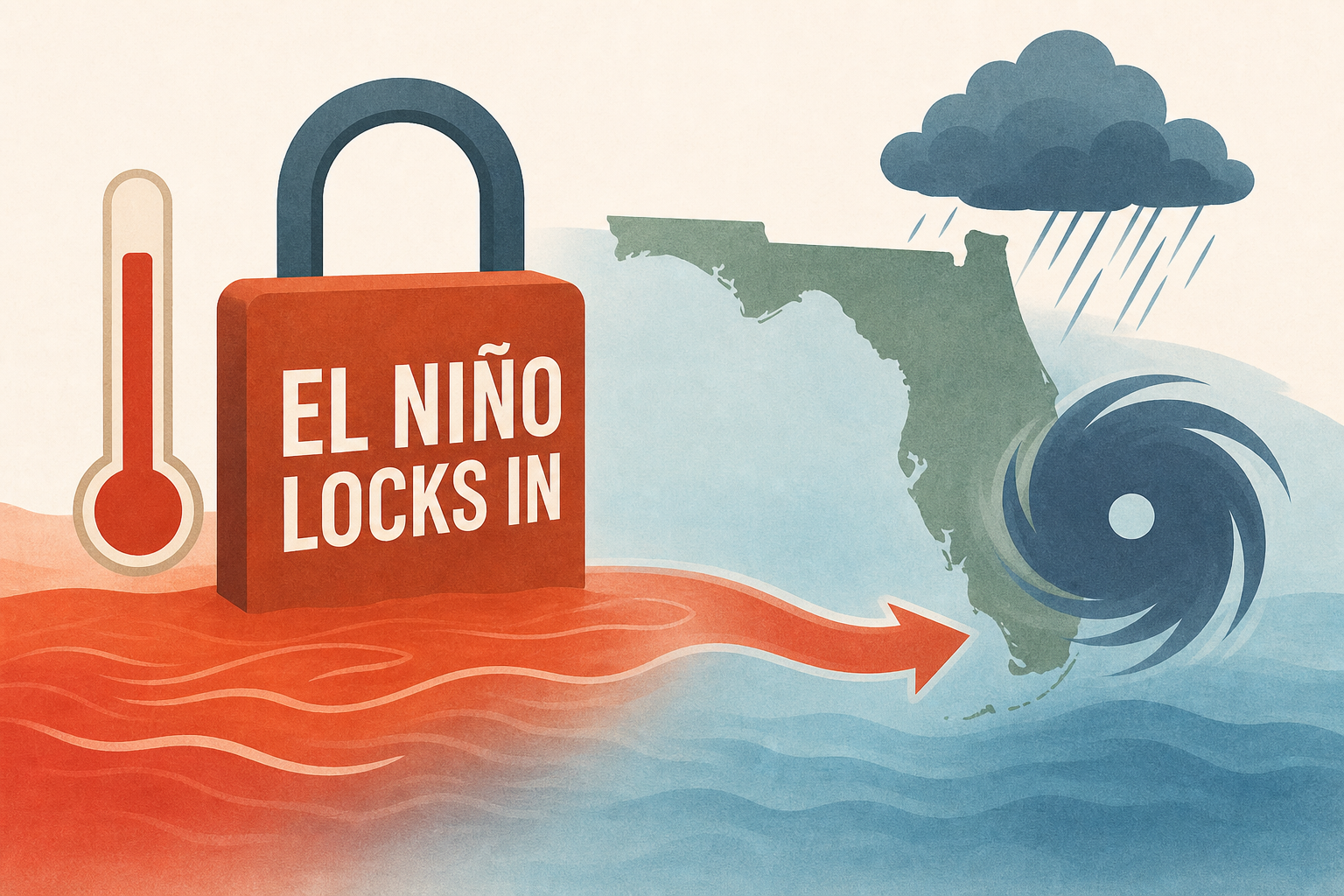 El Niño locks in, with impacts to hurricane season and South Florida weather likely