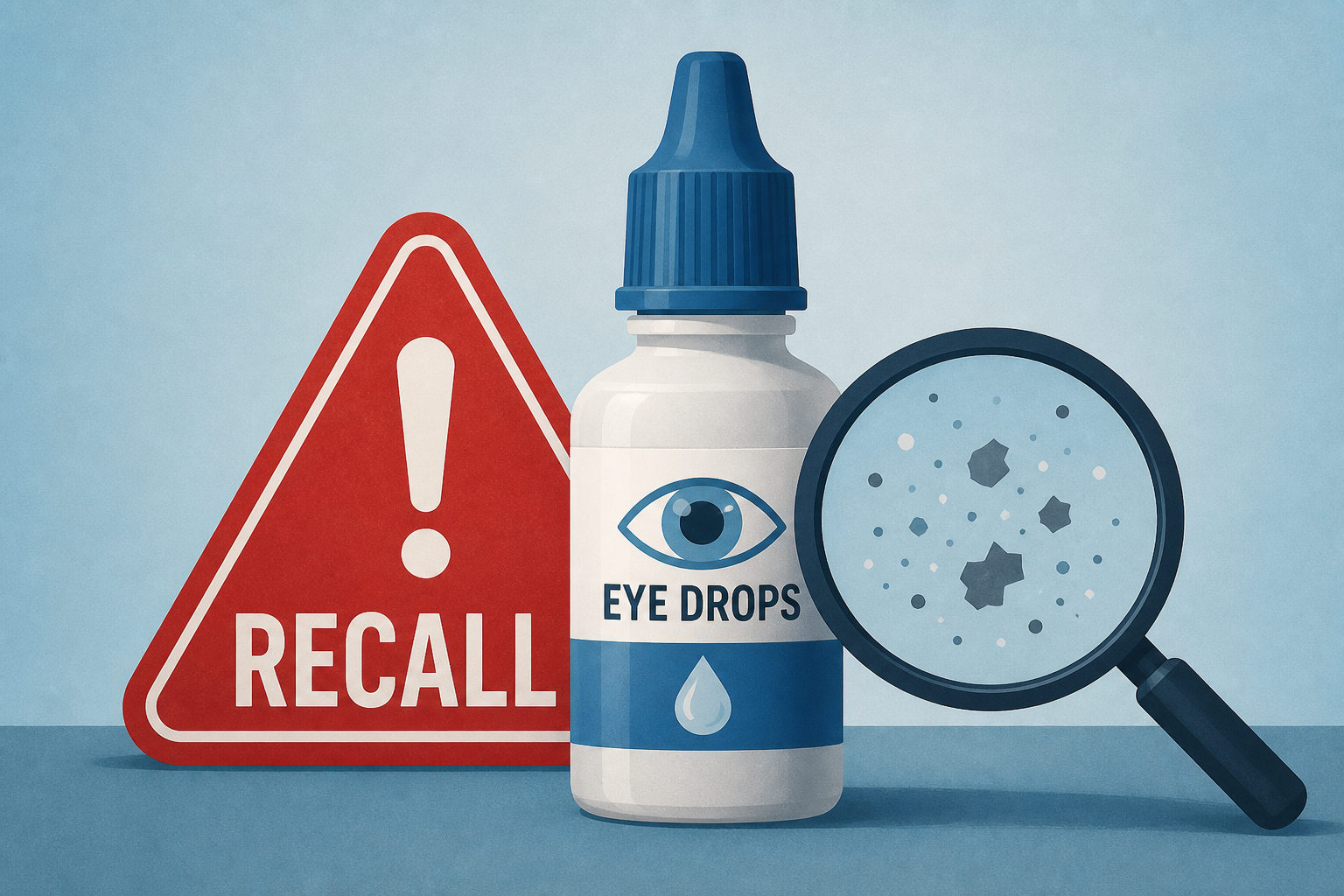 Recall alert: 2.5M bottles of eye drops recalled for foreign substance