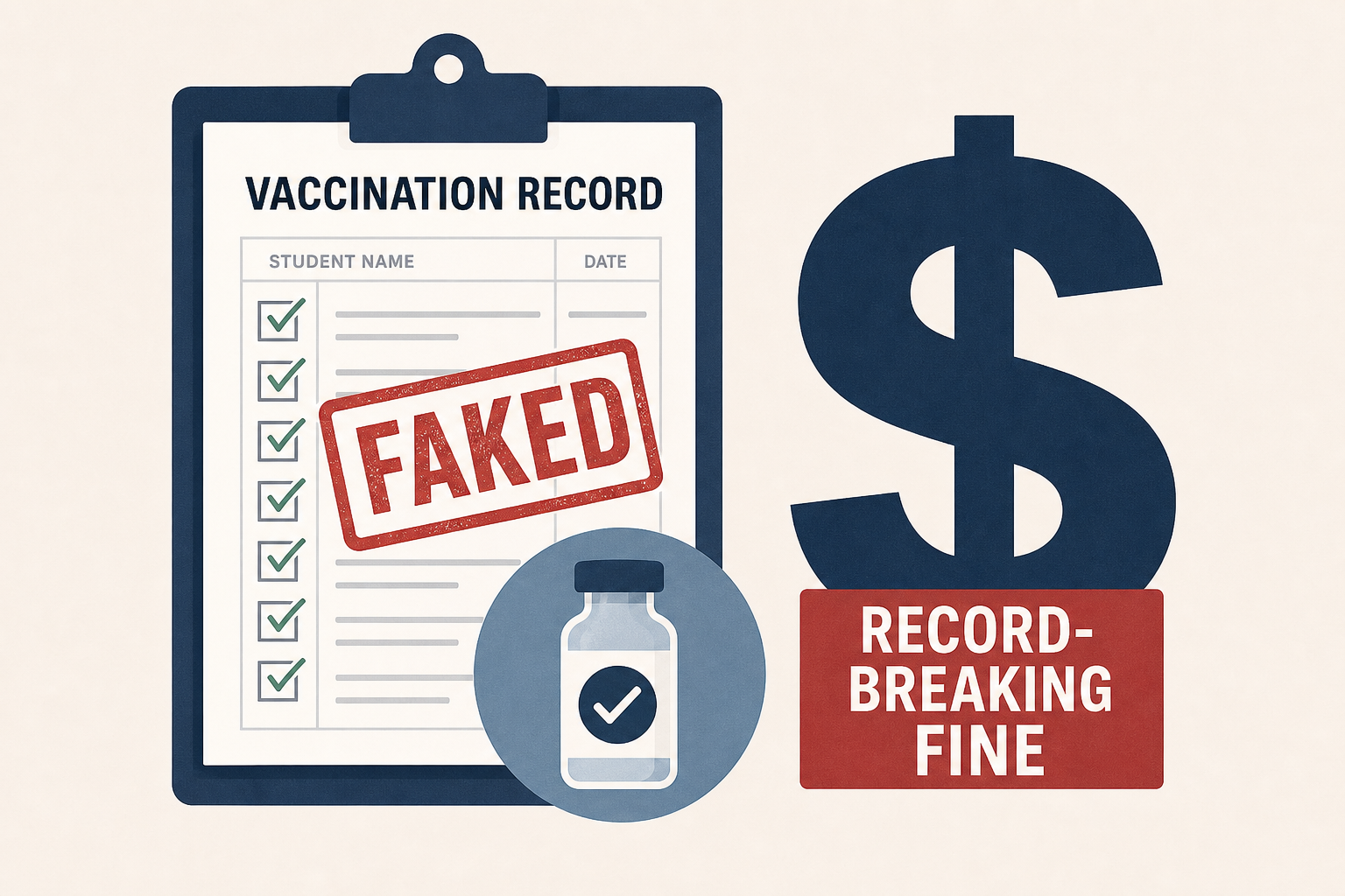 Former N.Y. Nurse Who Faked Childhood Vaccination Records for Over 160 Students Faces Record-Breaking Fine