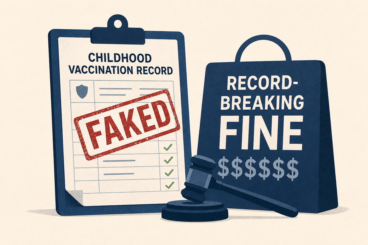 Former N.Y. Nurse Who Faked Childhood Vaccination Records for Over 160 Students Faces Record-Breaking Fine