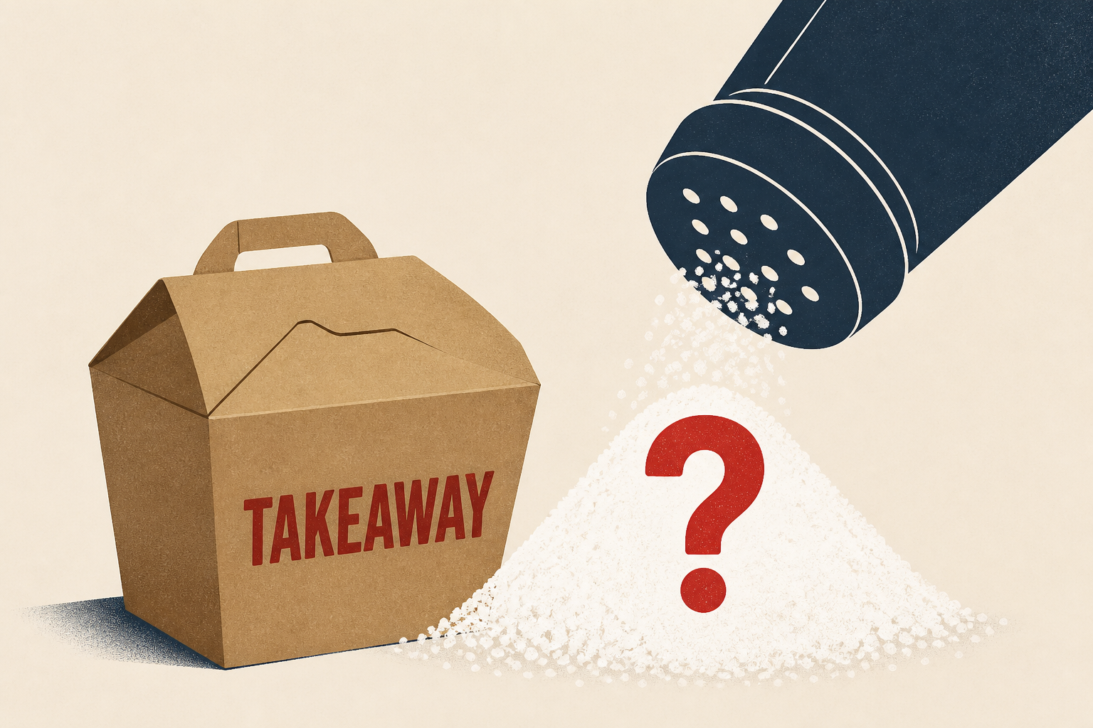 How Much Salt Is Really in Your Takeaway? Probably More Than You Think.
