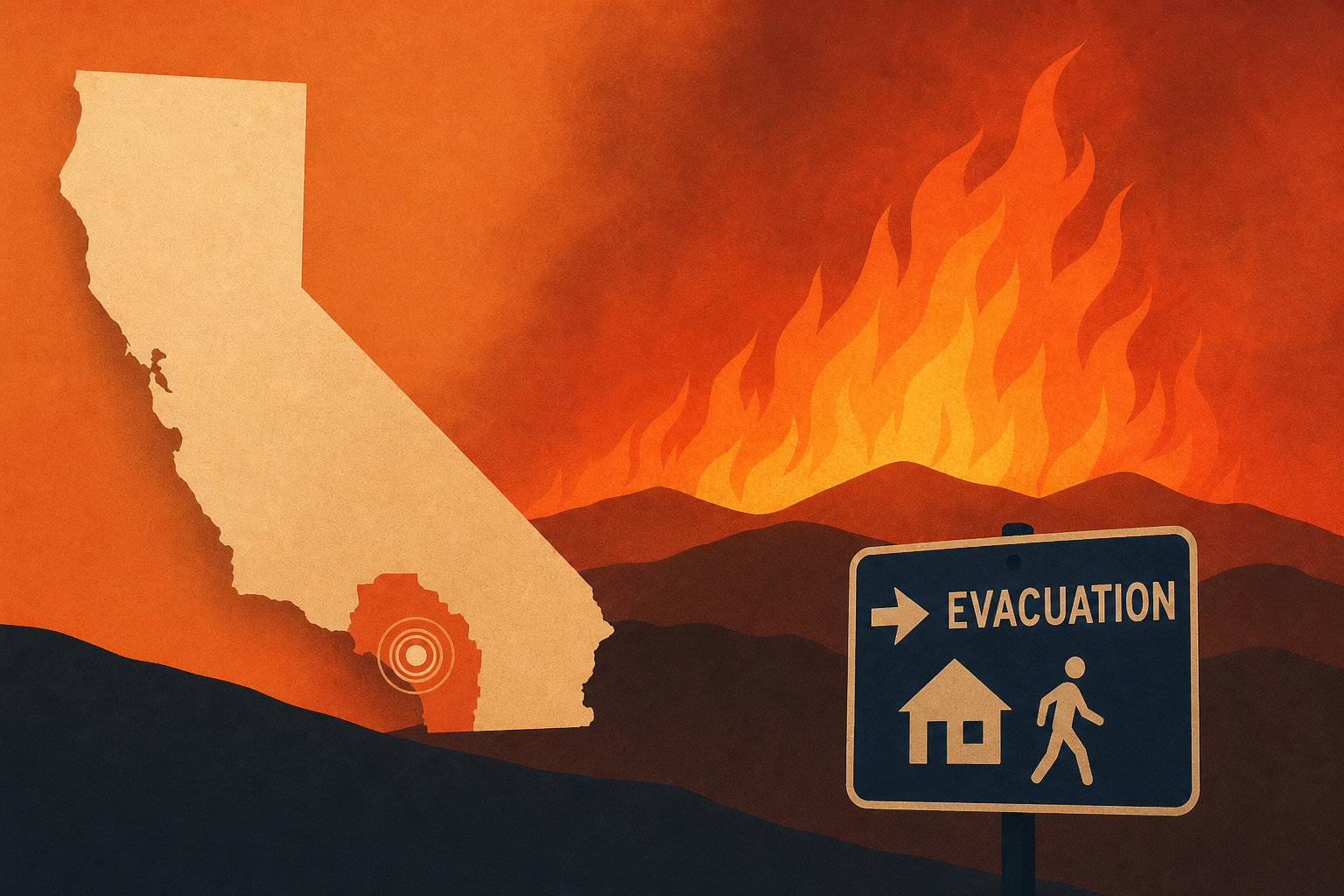 California wildfires: Summit Fire expands rapidly in Los Angeles County amid evacuations