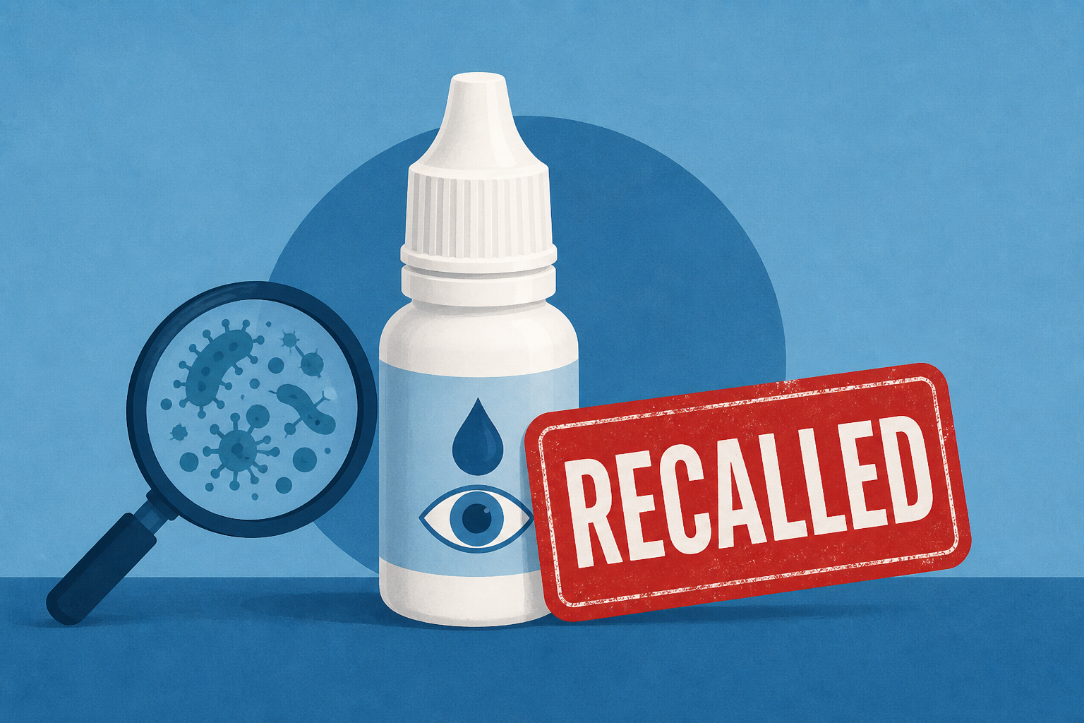 Millions of Eye Drop Bottles Recalled Over Contamination Concerns