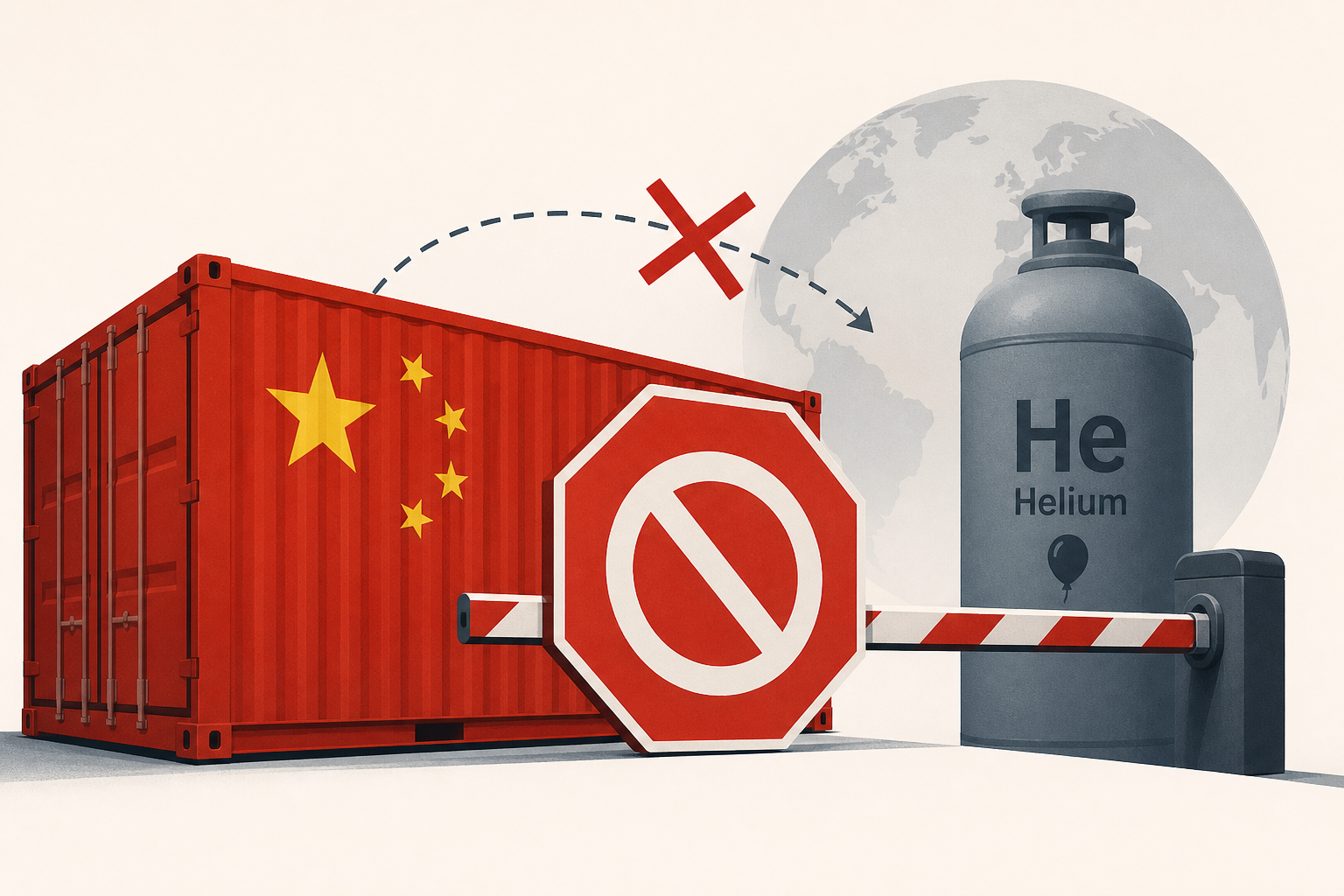 China Abruptly Blocks Helium Exports