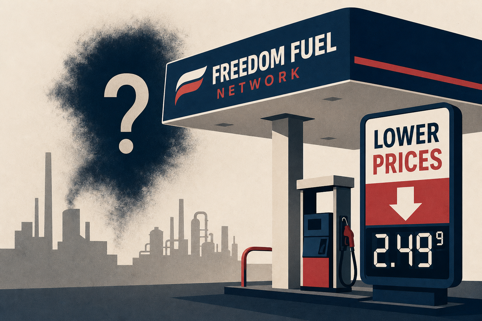 Meet ‘Freedom Fuel Network’ stations, a new chain with cheaper gas and mysterious origins