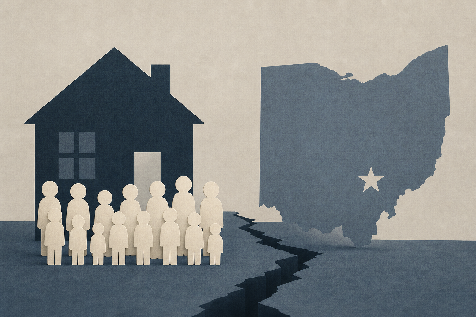 Endangerment case of 16 siblings removed from home strains Ohio county