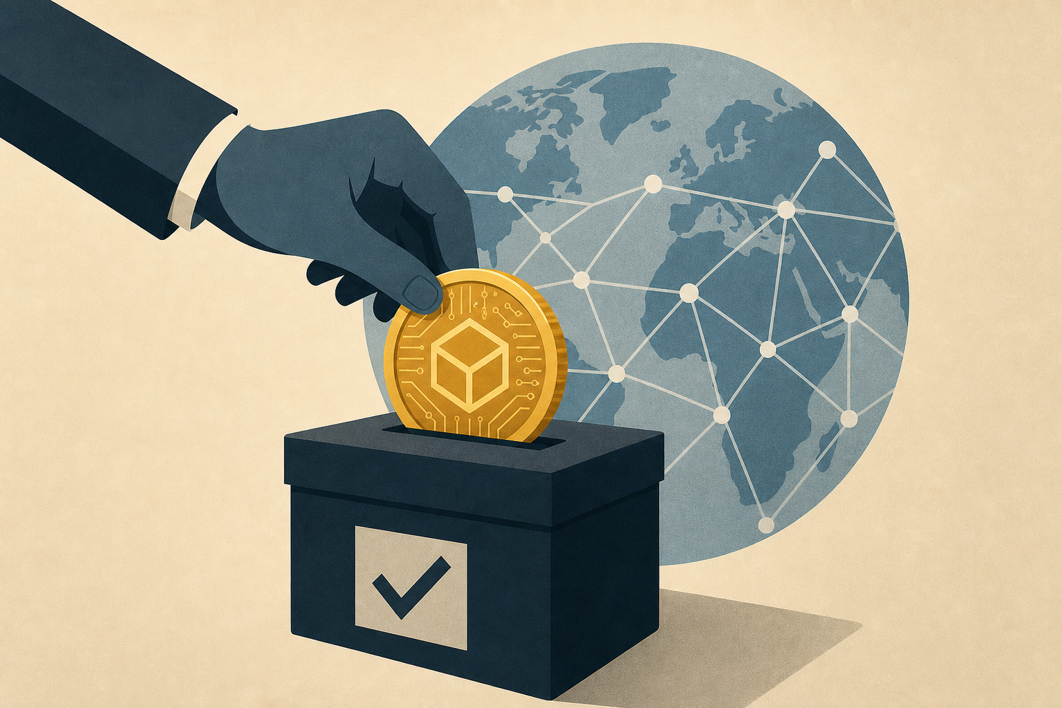Meet the crypto billionaires building a world where money buys you a vote