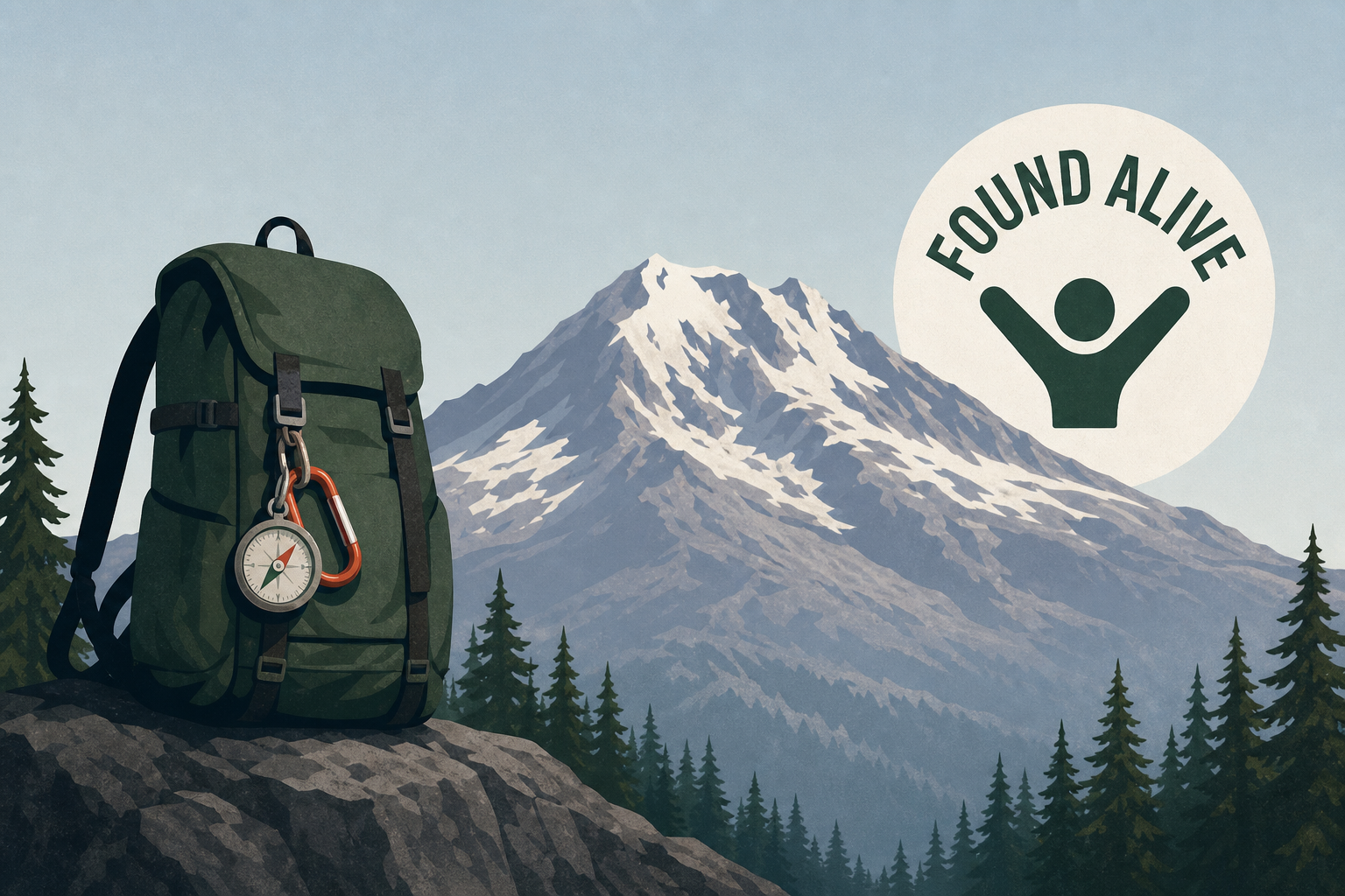 Rescuers find camper alive 2 days after going missing in the Mount Jefferson Wilderness