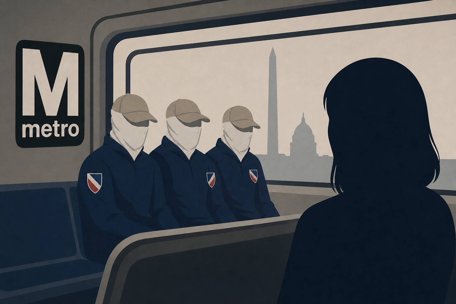Metro rider recounts encounter with Patriot Front members in D.C.