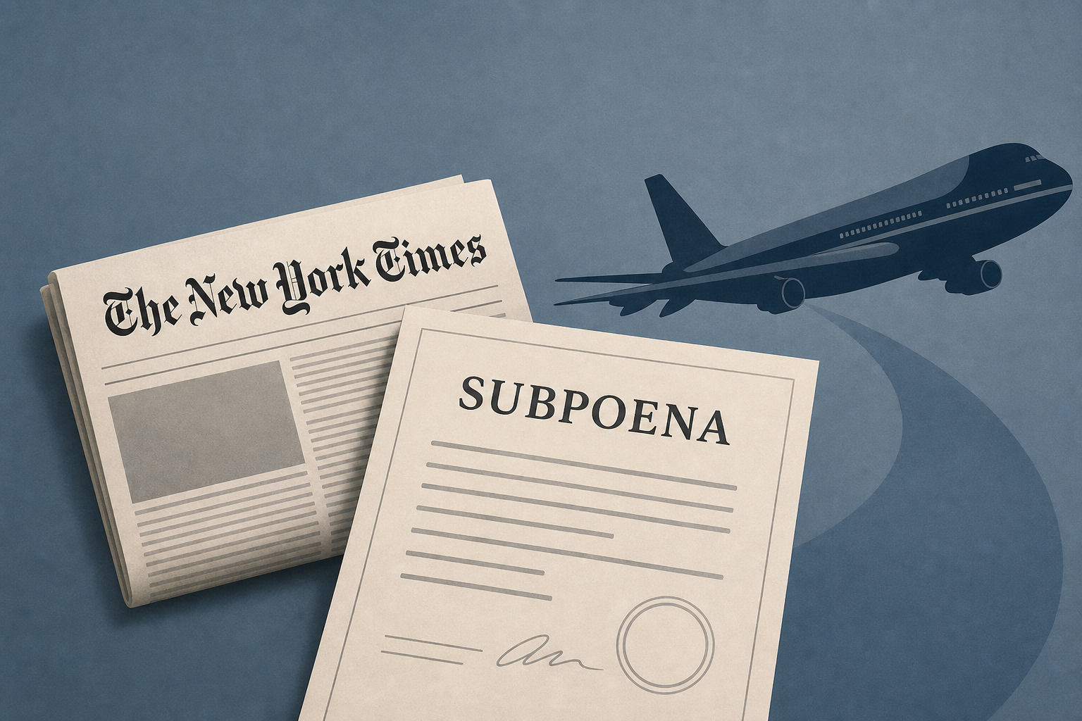Several New York Times journalists reportedly issued subpoenas after Air Force One reporting