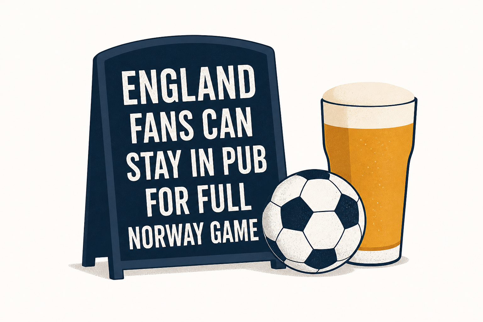 World Cup: England fans can stay in pub for full Norway game