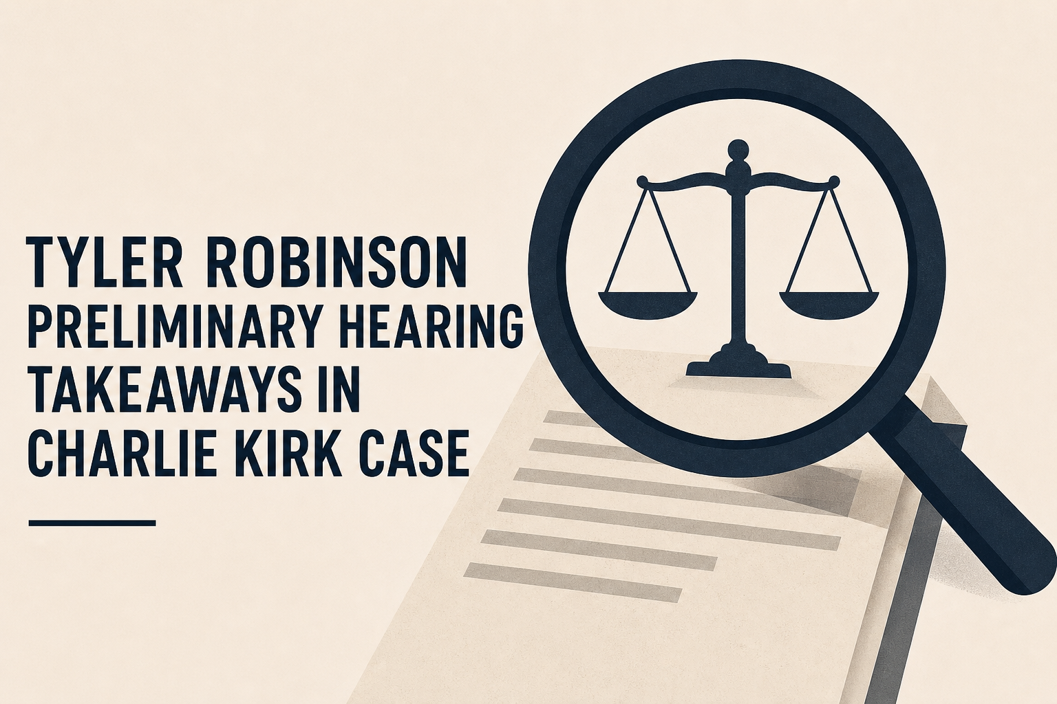 Tyler Robinson preliminary hearing takeaways in Charlie Kirk case