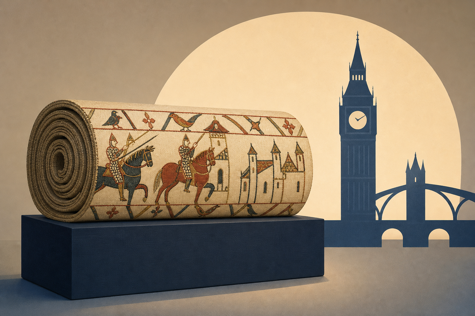Bayeux Tapestry arrives in London for historic exhibition