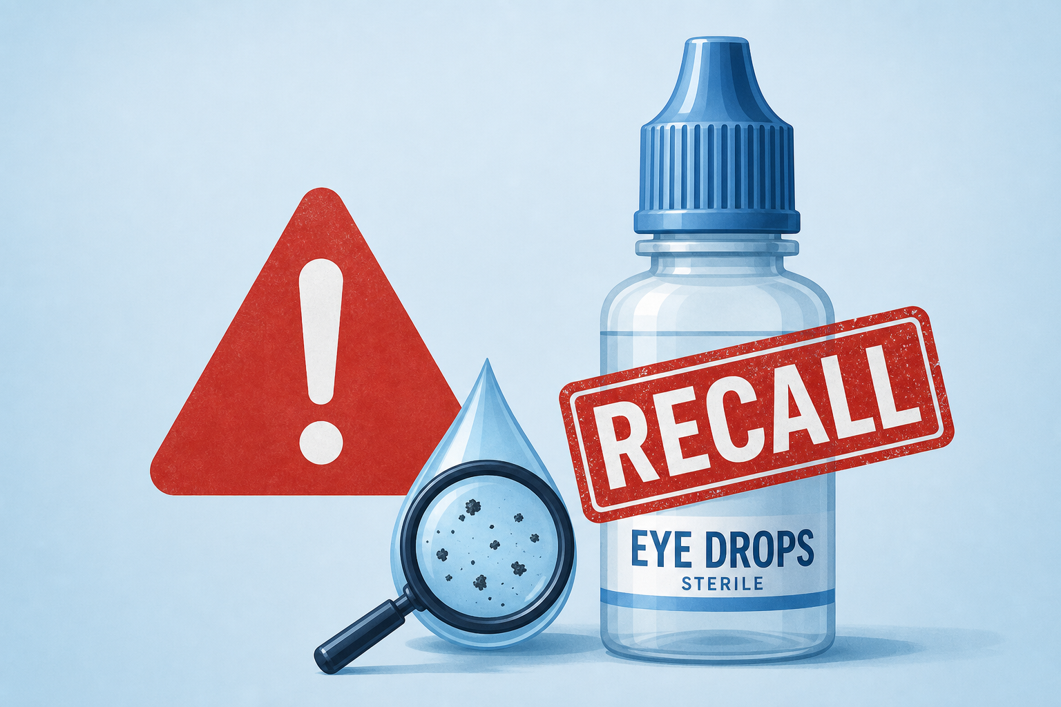 FDA Recalls 2.5M Bottles of Eyedrops Over 'Foreign Material'