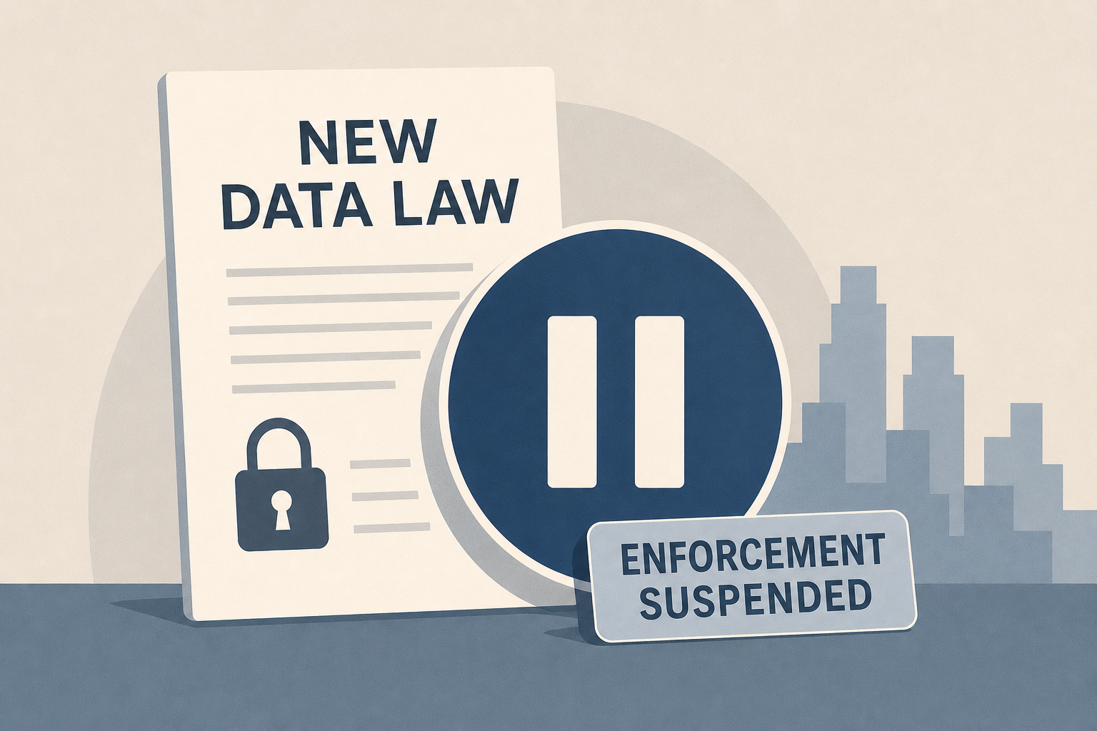Sherrill administration will suspend enforcement of new data law