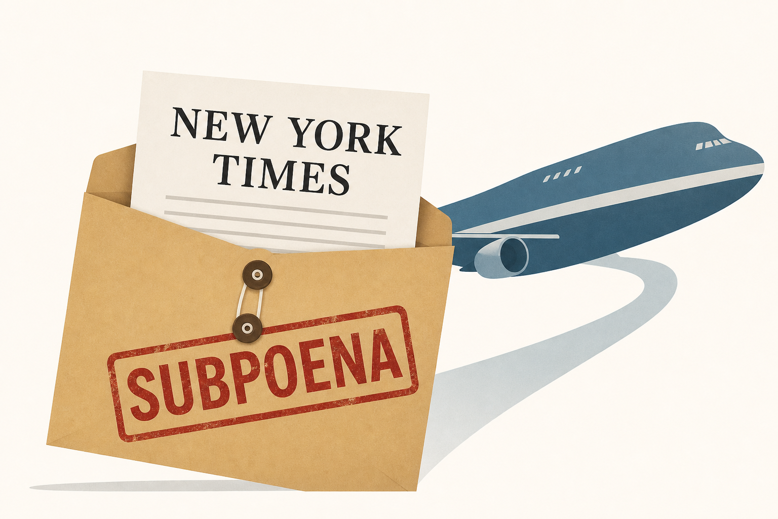 Trump administration subpoenas New York Times journalists over new Air Force One reporting