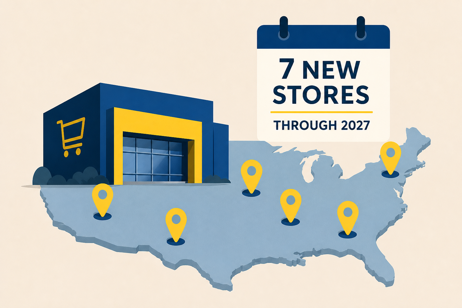 Ikea to open 7 new stores through 2027. See where