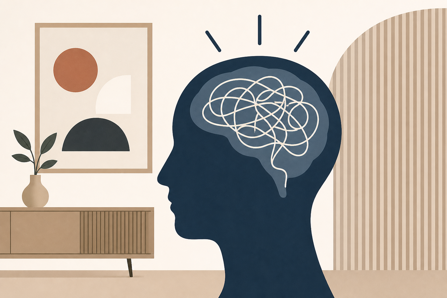 Modern Decor May Be Straining People's Brains