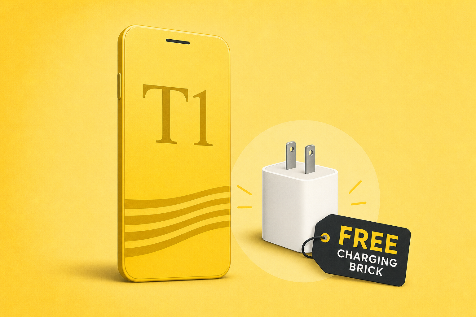 Trump Mobile Wants To Entice You To Buy The "Yellow Plastic" T1 Phone By Offering A Free Charging Brick