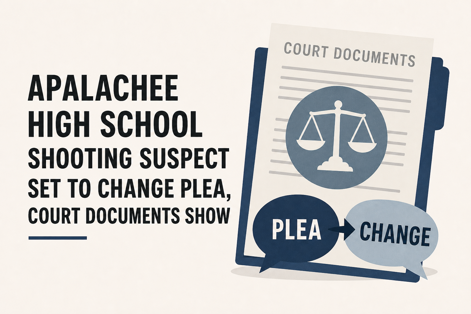 Apalachee High School shooting suspect set to change plea, court documents show