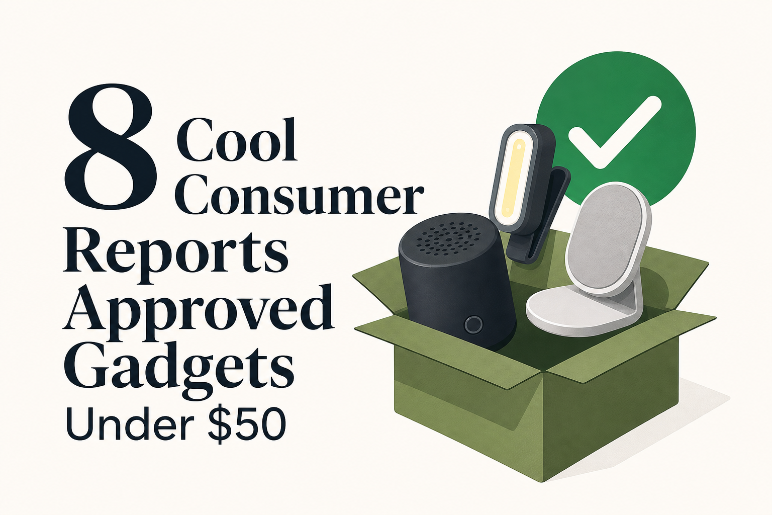 8 Cool Consumer Reports Approved Gadgets Under $50