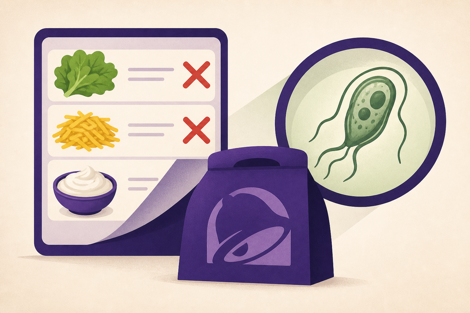 Taco Bell is taking these ingredients off the menu amid ‘explosive diarrhea’ parasite outbreak