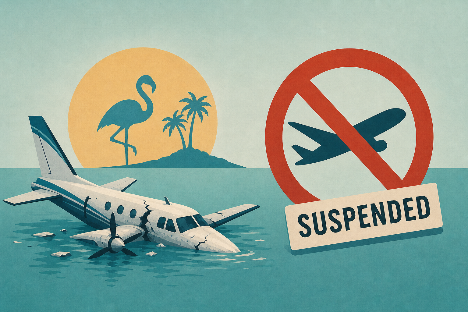 Bahamas plane crash kills 10 in the Bahamas, Flamingo Air suspended
