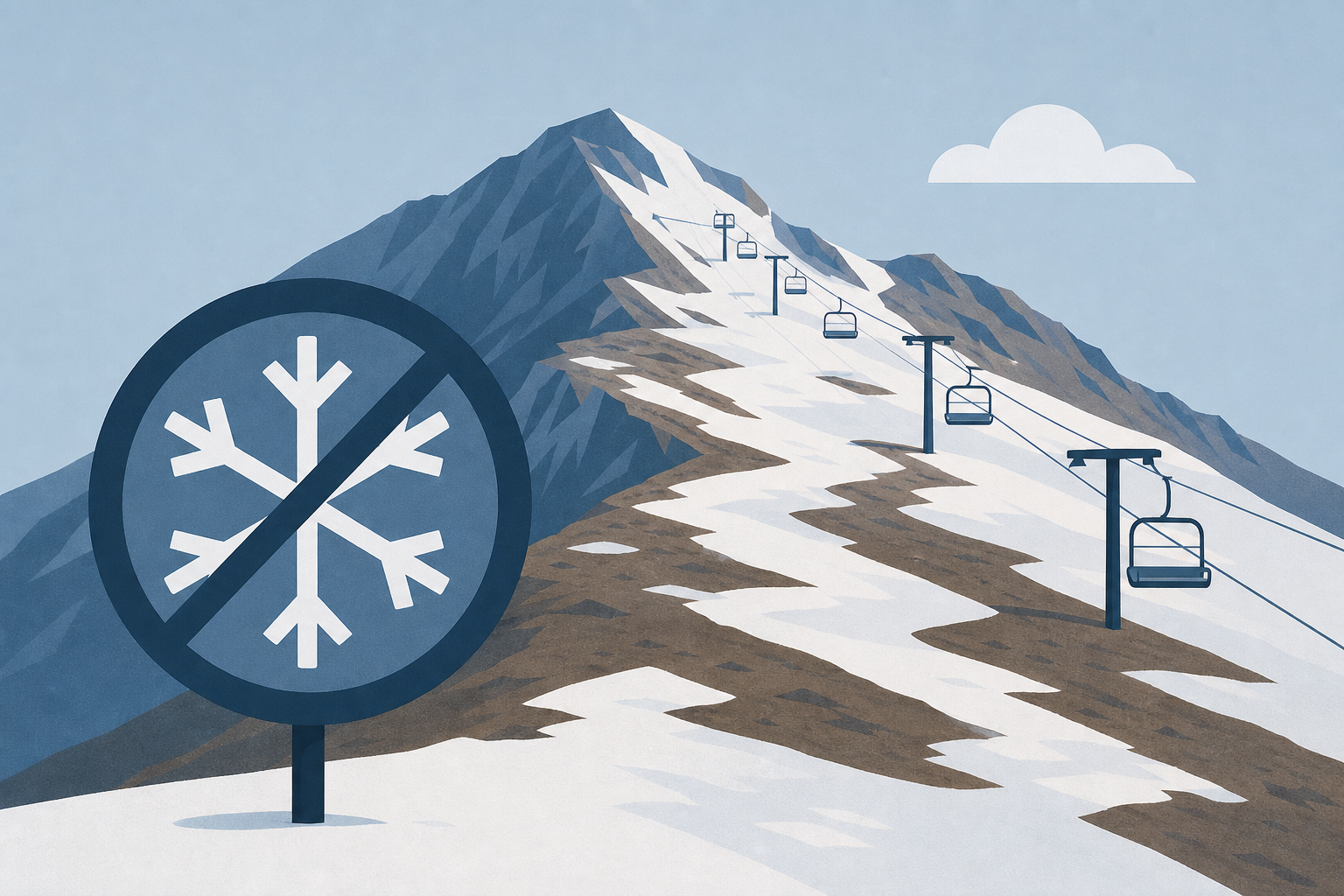 This summer ski destination in the Andes isn’t getting enough snow