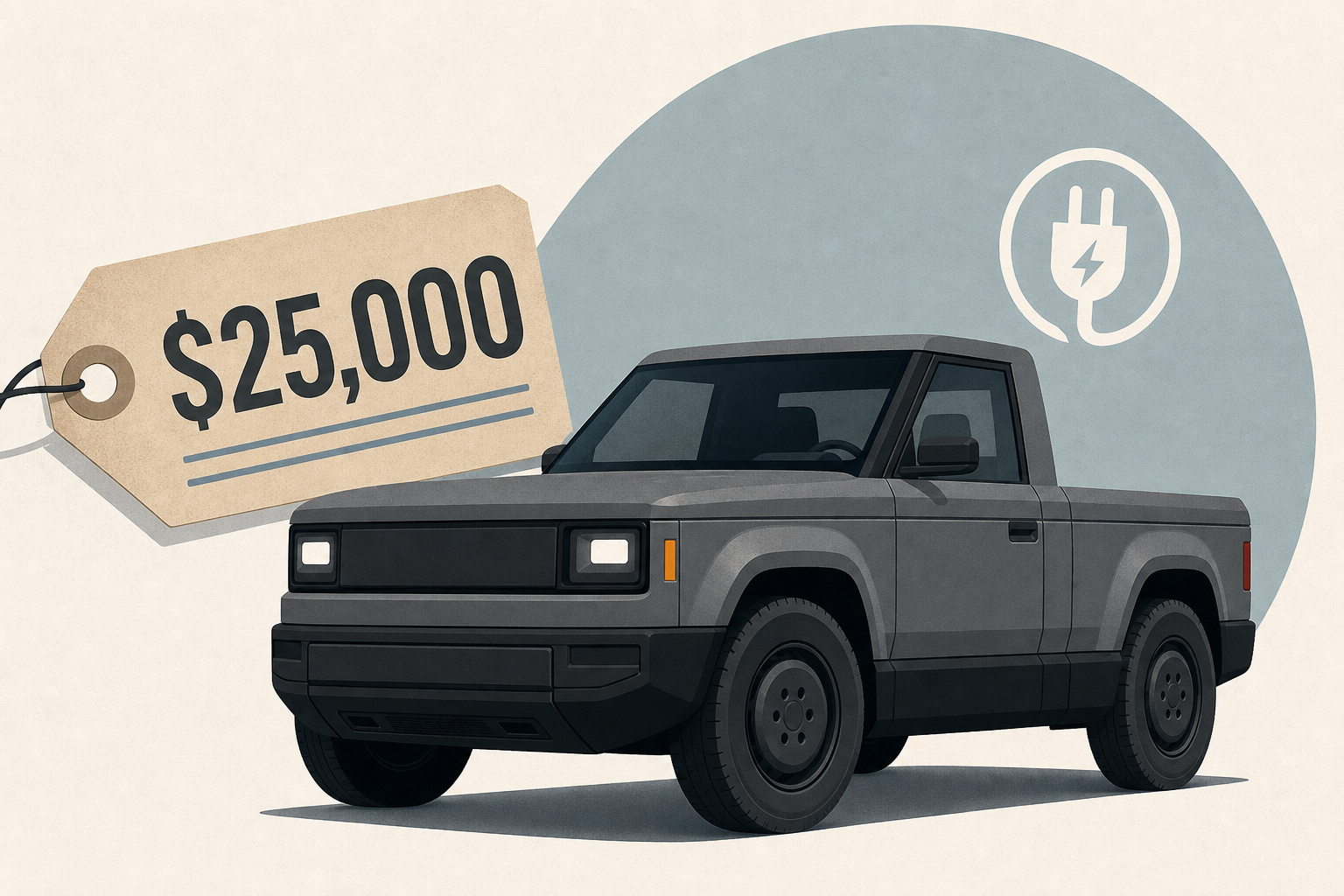 What Slate Auto’s $25,000 Electric Pickup Truck Is Like in Person
