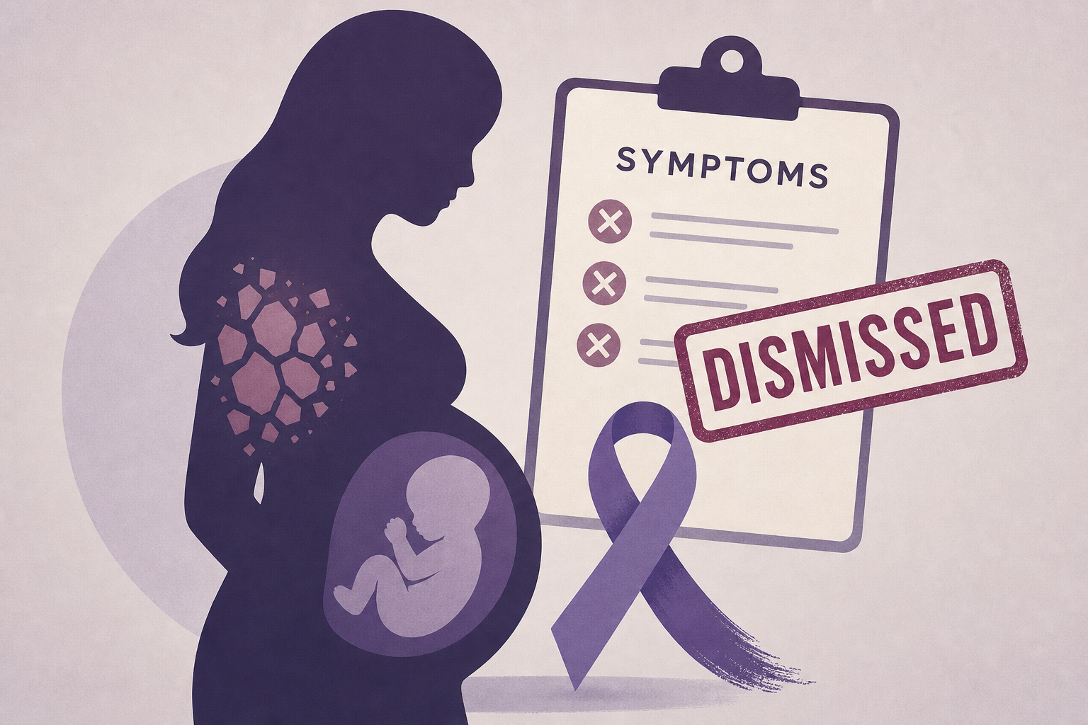 Pregnant mom diagnosed with Stage IV cancer after symptoms were dismissed