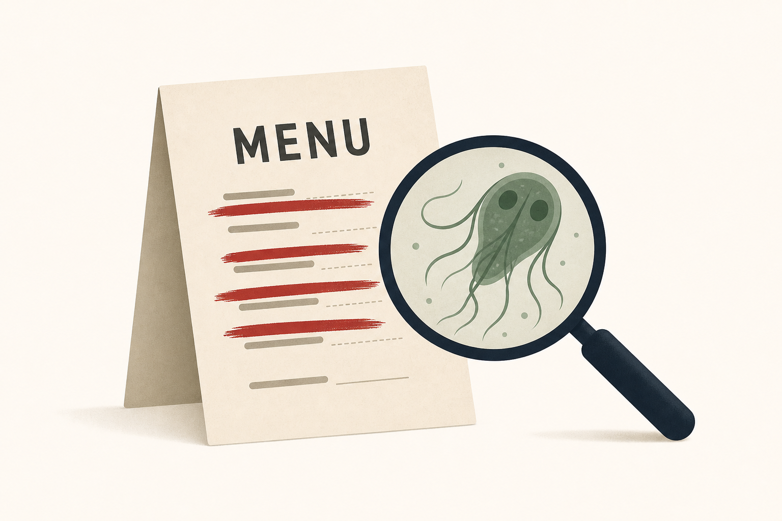 'Explosive diarrhea' parasite prompts some restaurants to change menu