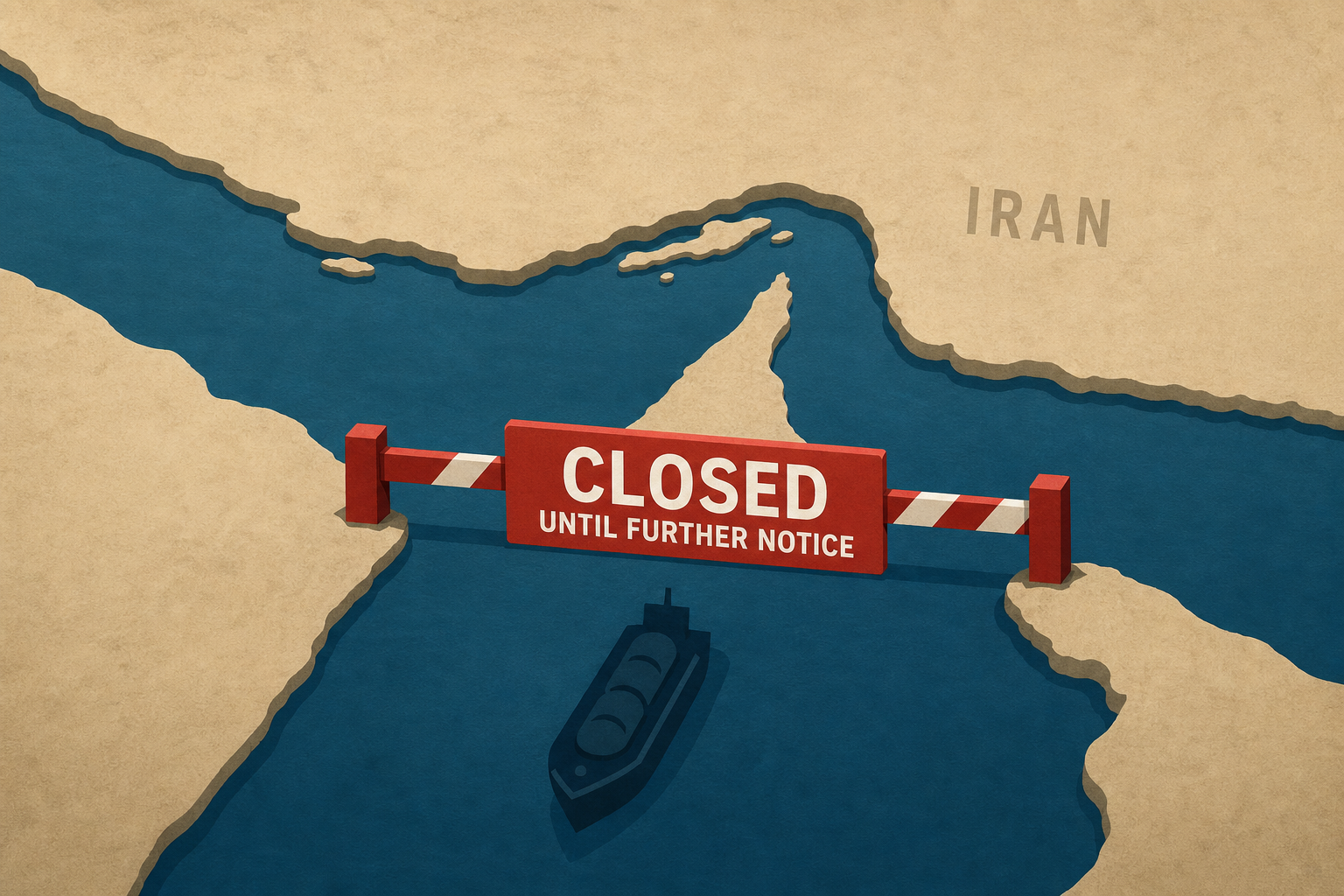Iran says Strait of Hormuz closed 'until further notice'